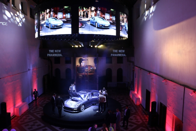 European premiere of Porsche Panamera