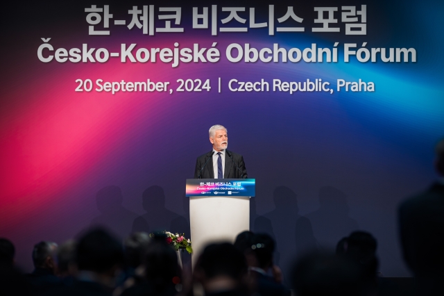 Korejský prezident v ČR